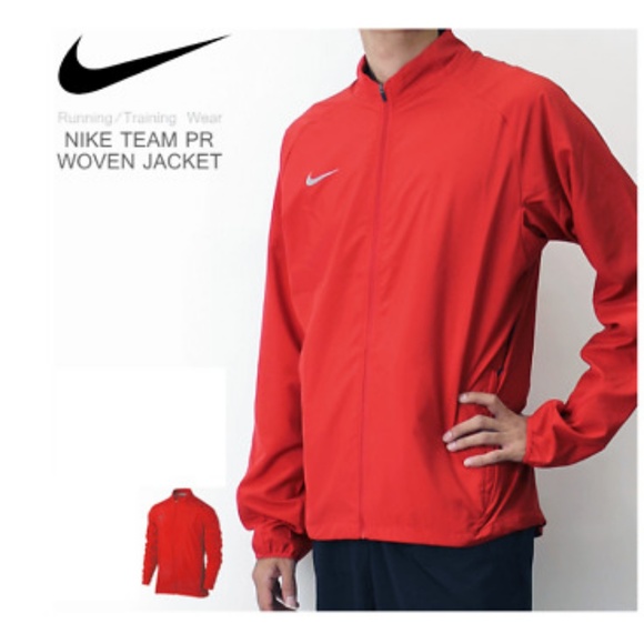 nike team pr woven jacket